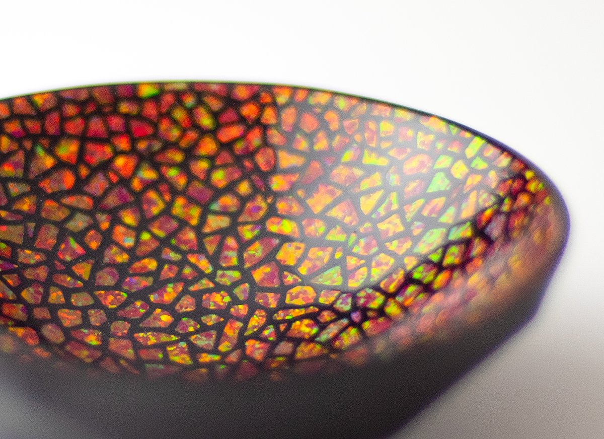 彩輝光酒器 NO8 大町憲治 作 | Life with Kogei 暮らしに工芸を