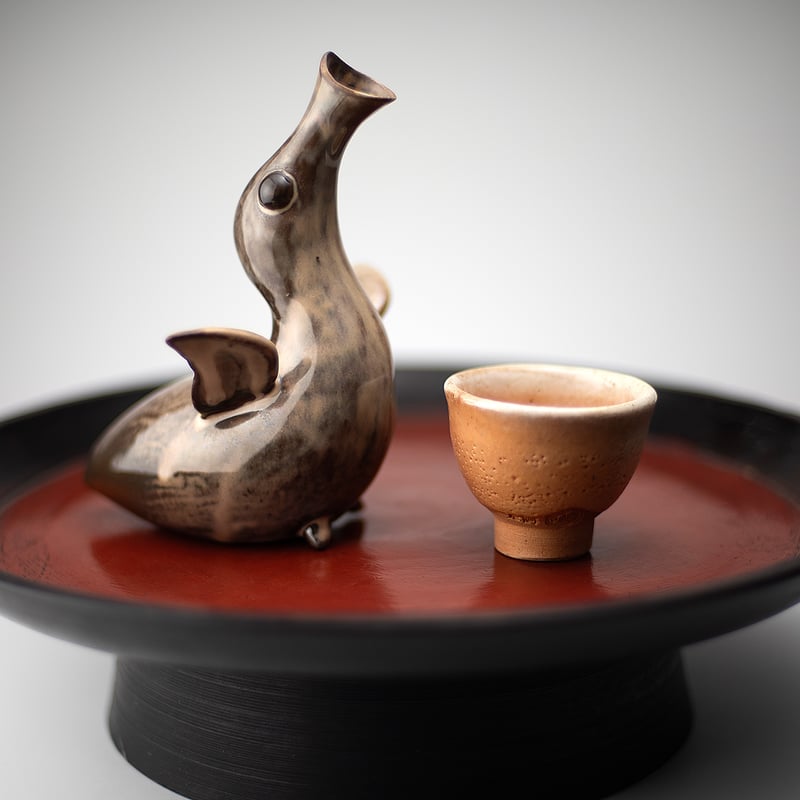 鳥形酒器 A 今井眞正 作 | Life with Kogei 暮らしに工芸を