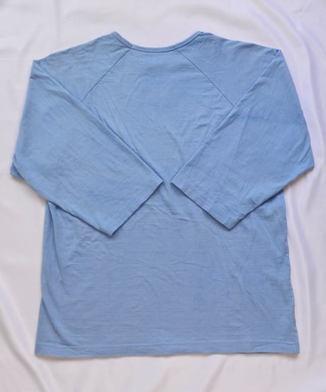 ice blue tree-quarter sleeve