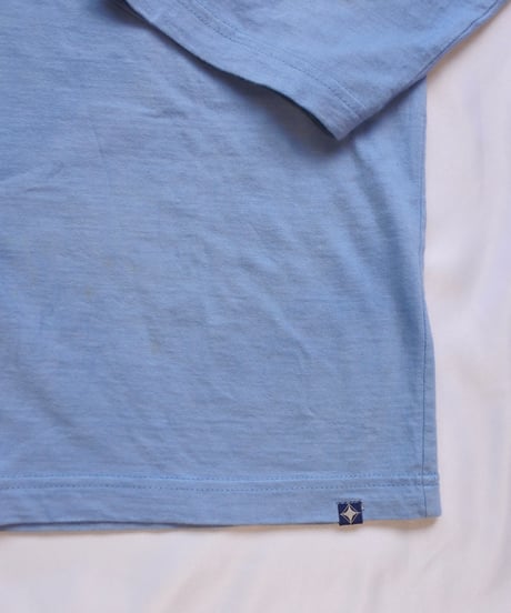 ice blue tree-quarter sleeve