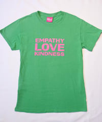 Green×Pink logo tee