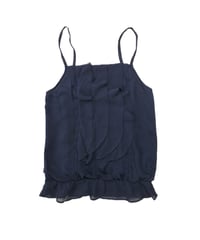 navy sheer camisole