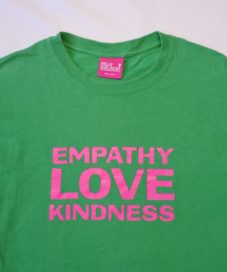 Green×Pink logo tee