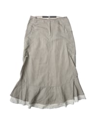 Marithé + François Girbaud　maxi skirt