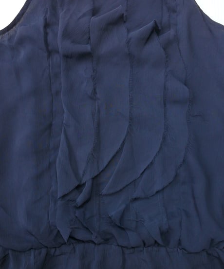 navy sheer camisole