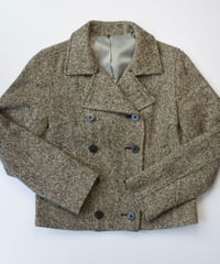 double buttoned p coat