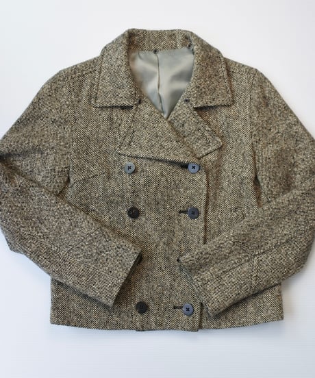 double buttoned p coat