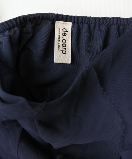 navy sheer camisole