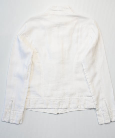 White linen jacket