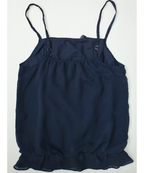 navy sheer camisole