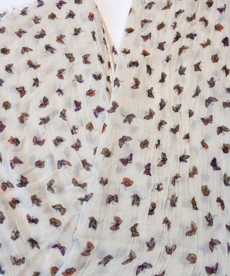 Butterfly patterned scarf
