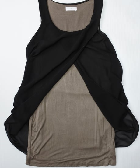 Cashe Cashe layered tank top