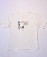 anna sui baby tee / white