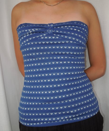 heart tube top