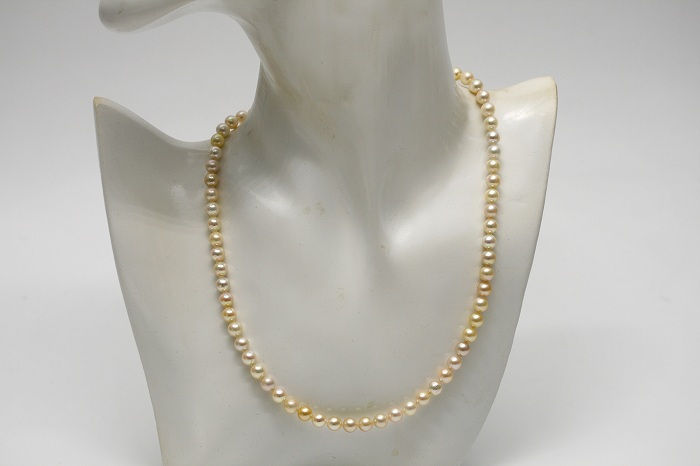 アコヤ真珠パールネックレス 5.5-6.0mm マルチカラー | eiho-pearl