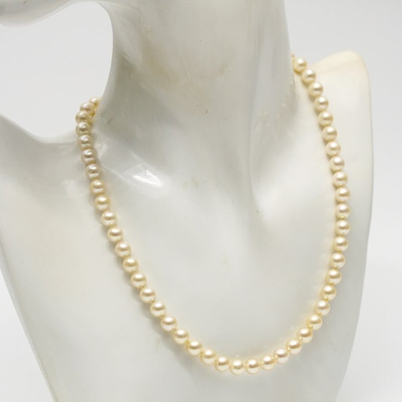 アコヤ真珠パールネックレス 6.5-7.0mm クリーム系カラー | eiho-pearl
