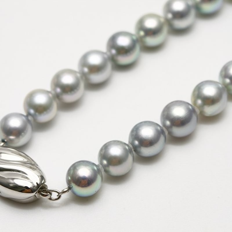 アコヤ真珠パールネックレス 7.0-9.0mm マルチカラー | eiho-pearl