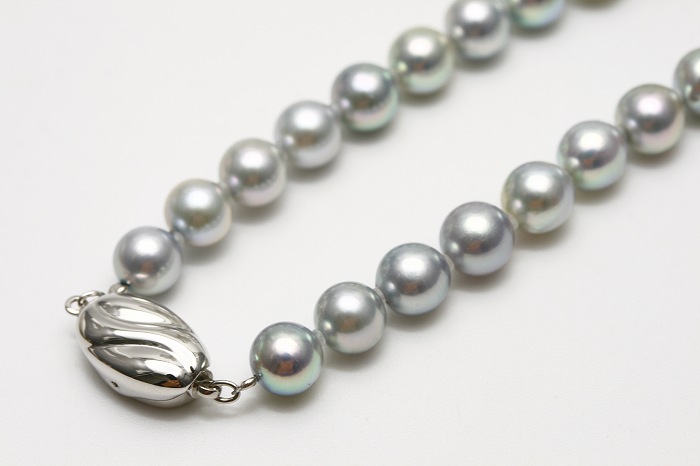 アコヤ真珠パールネックレス 7.0-9.0mm マルチカラー | eiho-pearl