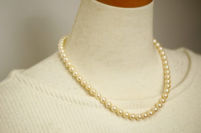 アコヤ真珠パールネックレス 6.5-7.0mm クリーム系カラー | eiho-pearl