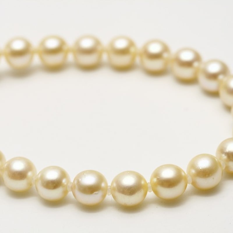 アコヤ真珠パールネックレス 6.5-7.0mm クリーム系カラー | eiho-pearl