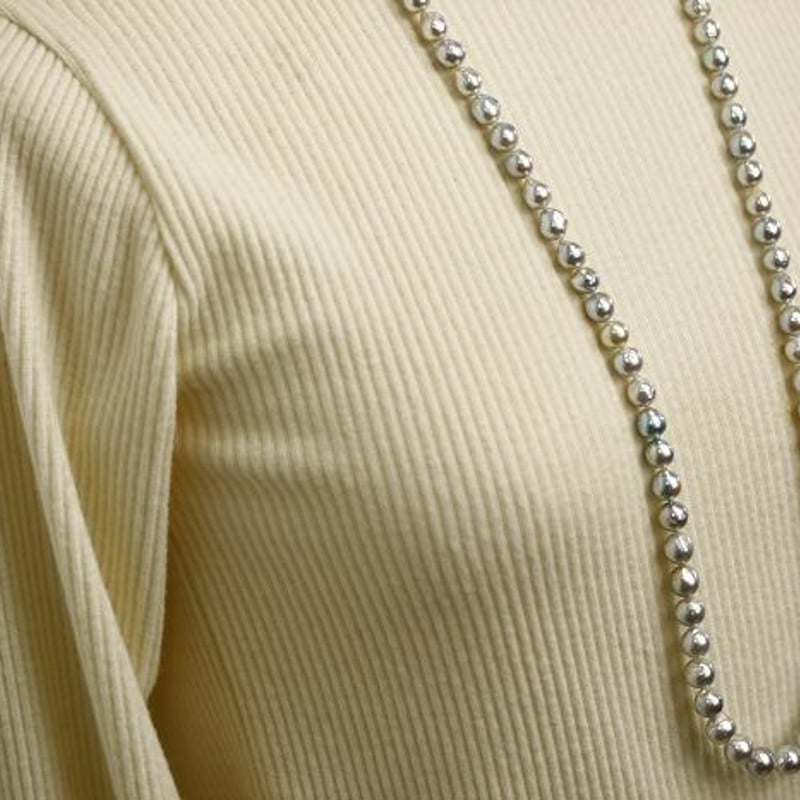 アコヤ真珠パールロングネックレス　8.0-10.0mm　ナチュラルカラー アコヤ真珠パールロングネックレス 8.0-10.0mm ナチュラルカラー