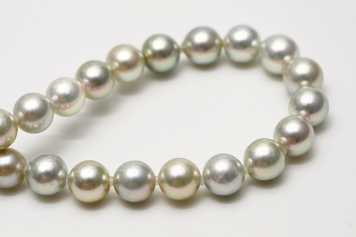 アコヤ真珠パールネックレス 7.0-9.0mm マルチカラー | eiho-pearl