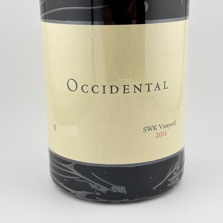 ★Occidental Wines　SWK Vineyard 2016