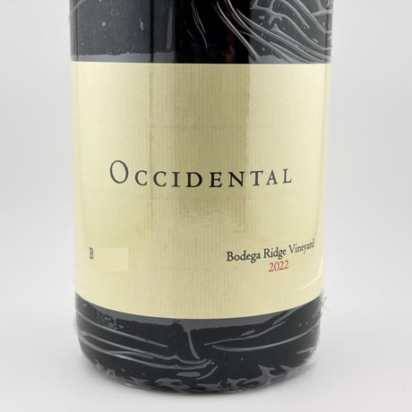 ★Occidental Wines　Bodega Ridge Vineyard 2022