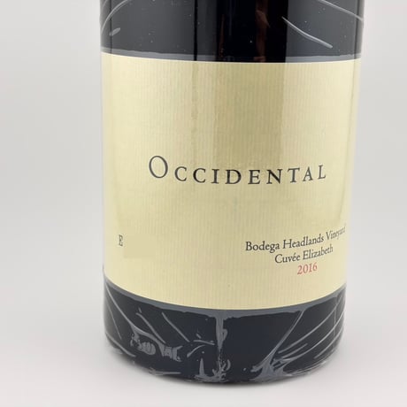★Occidental Wines　Bodega Headlands Vineyard Cuvee Elizabeth 2016