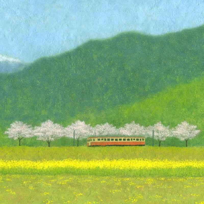 春の安曇野 | Makoto Odagiri Art Gallery