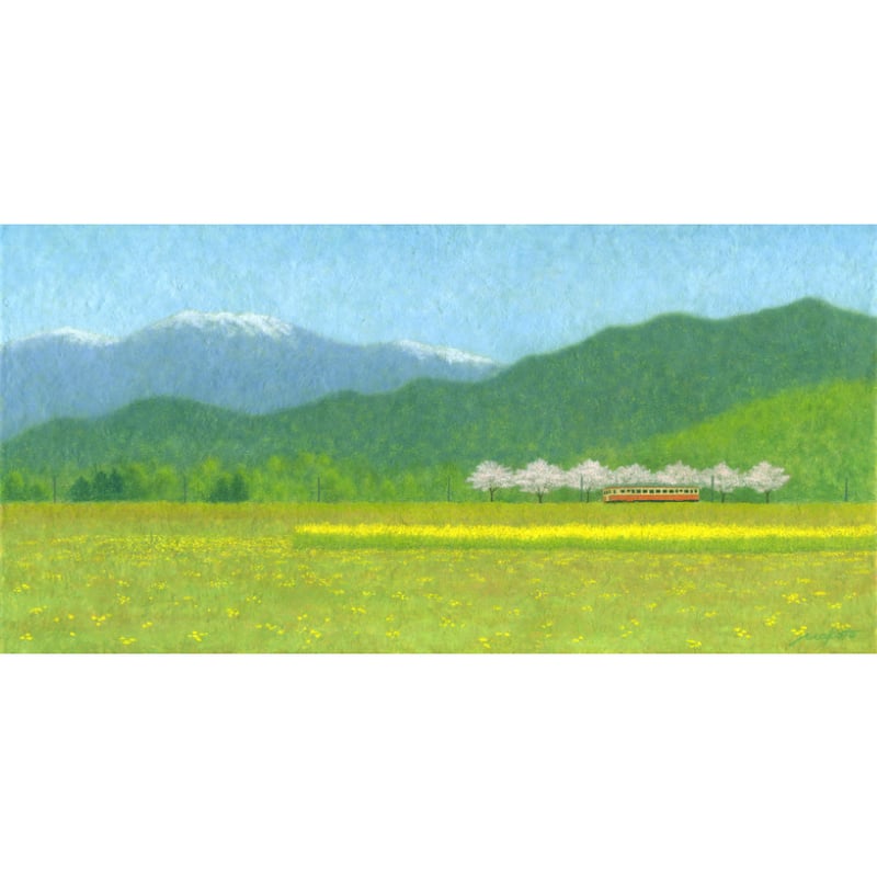 春の安曇野 | Makoto Odagiri Art Gallery