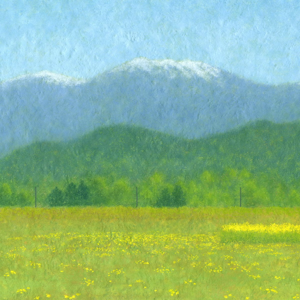 春の安曇野 | Makoto Odagiri Art Gallery