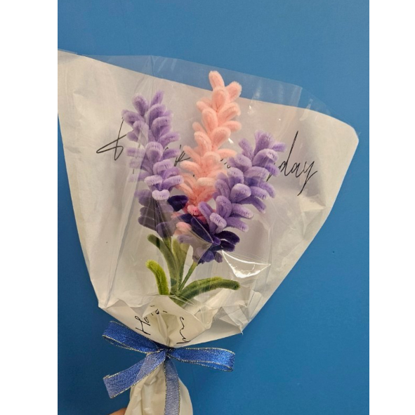 ラベンダー 1輪 ｜ モールフラワー | 枯れない花束専門店 VNJ＠FUK