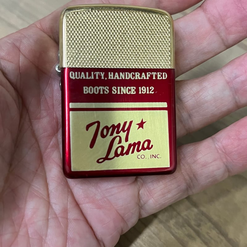 オイルライター park sherman lighter 企業ロゴ (Tony Lama) |