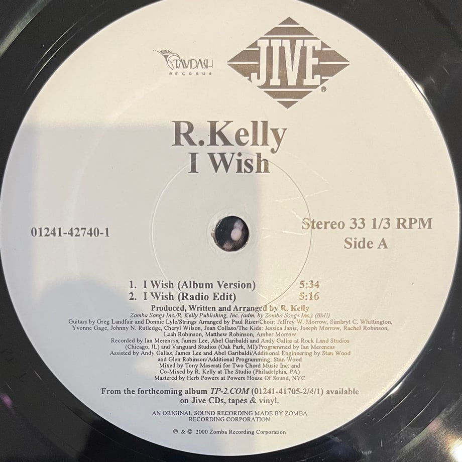 R.KELLY - I Wish | OTHENTIQUESTORE