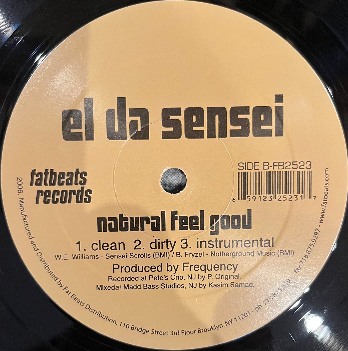 EL DA SENSEI -Crowd Pleasa / Natural Feel Good