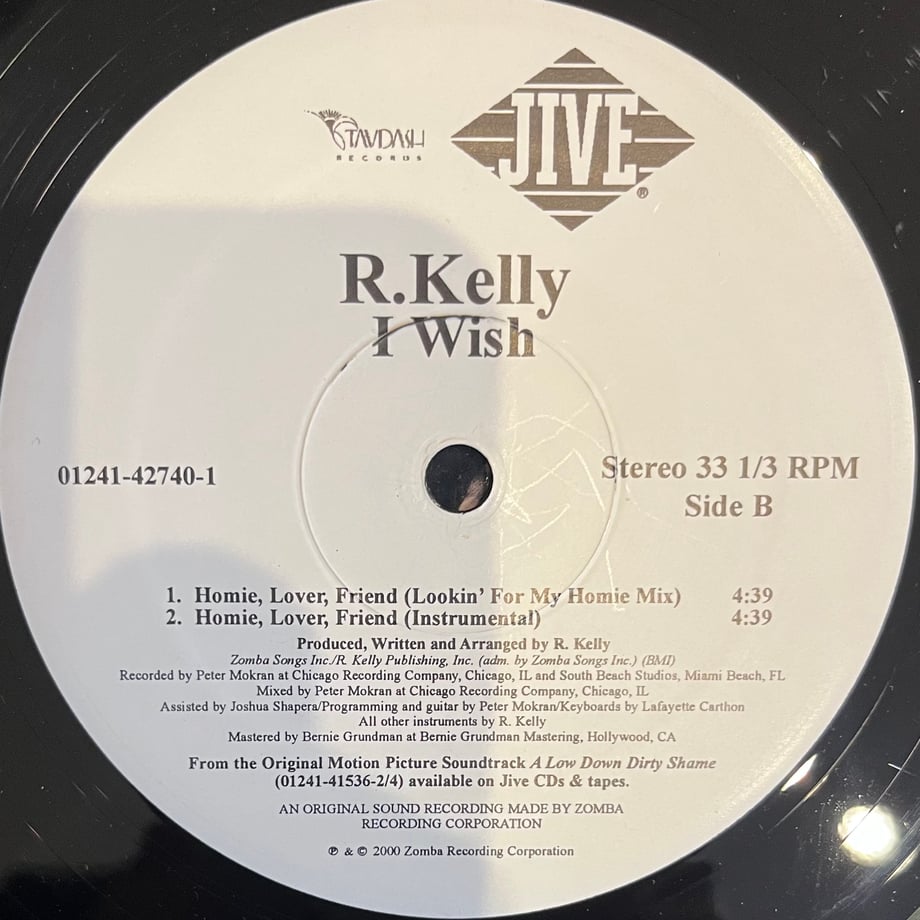 R.KELLY - I Wish | OTHENTIQUESTORE