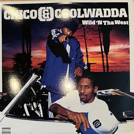 CHICO & COOLWADDA Wild 'N Tha 2枚組LPレコード CHICO & COOLWADDA - Wild 'N Tha West (Blue Clea