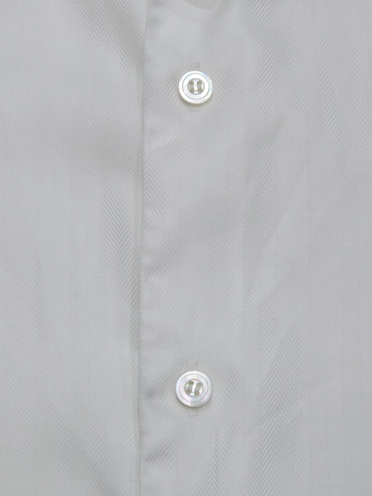 Charvet｜ Band-collar shirt｜ White | Corgi Vinta