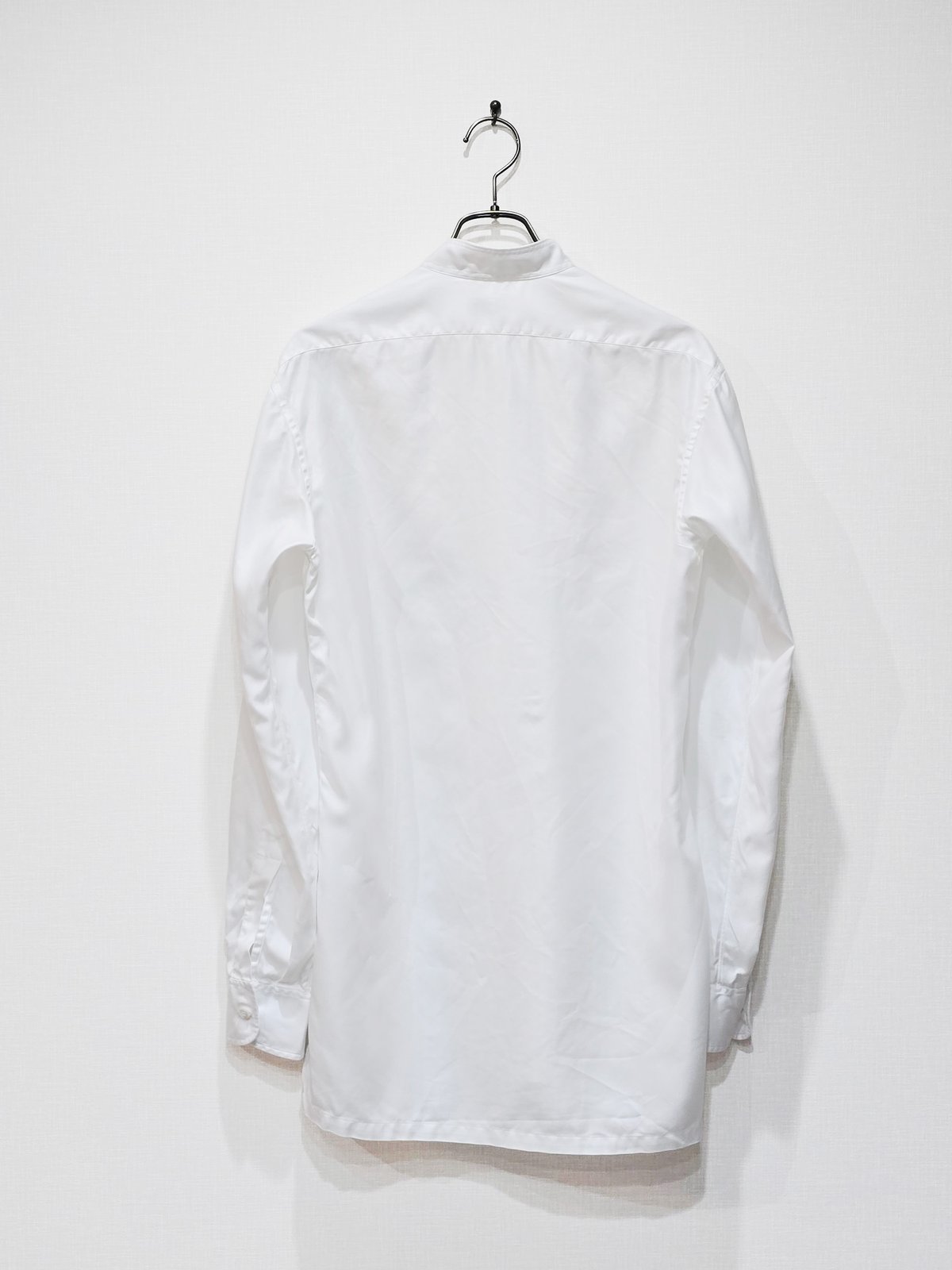 Charvet｜ Band-collar shirt｜ White | Corgi Vinta