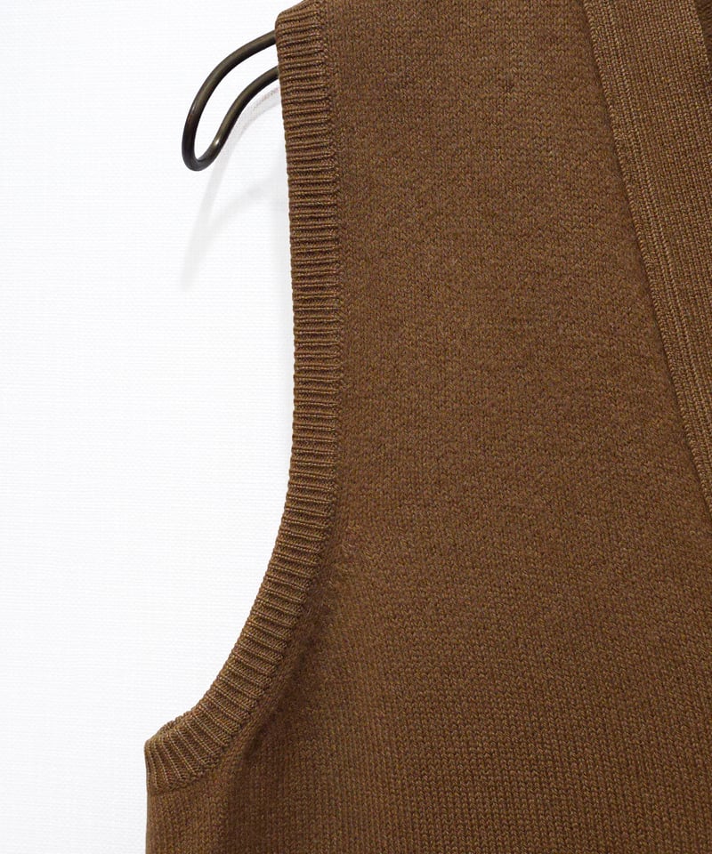 Ballantyne｜ Pure Cashmere Sleeveless Cardigan｜