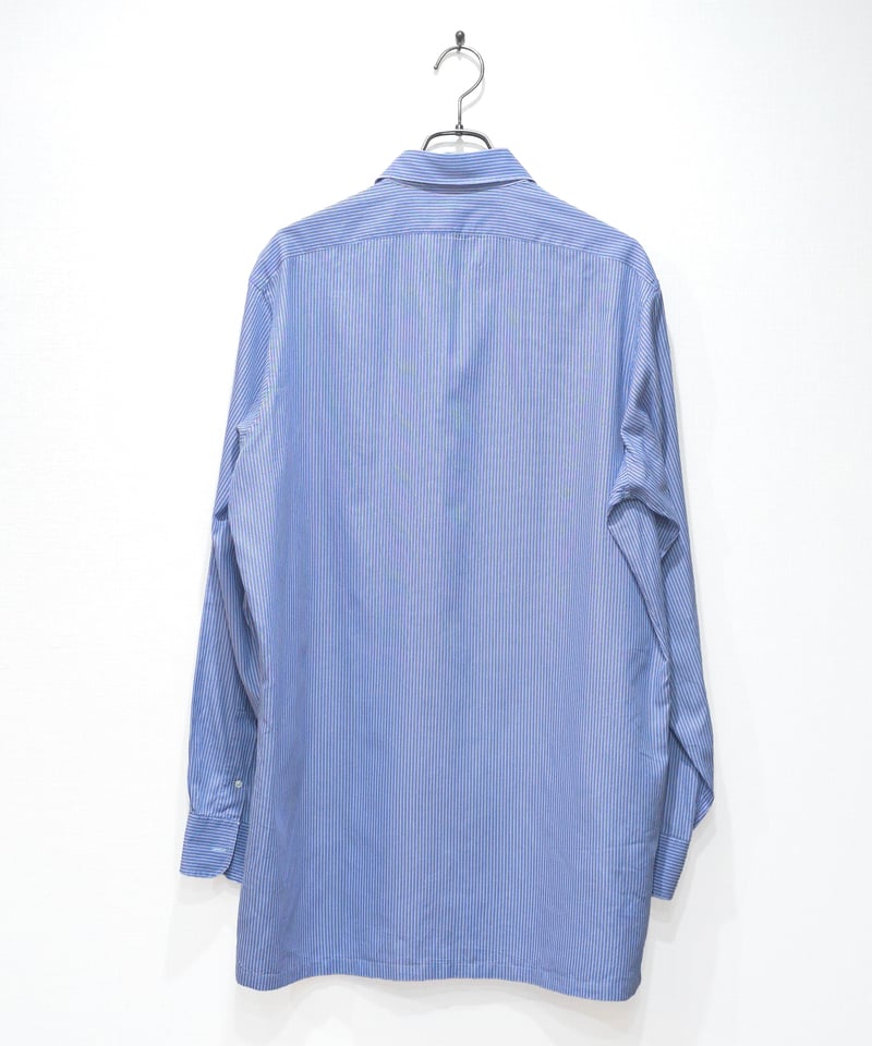 トップス CHARVET FRANCE STRIPE COTTON SHIRT Striped cotton shirt in blue - Charvet | Mytheresa