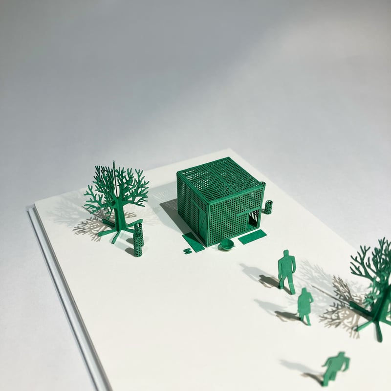 テラダモケイ 1/100建築模型用添景セット 内田繁 茶室「受庵」 | 公式