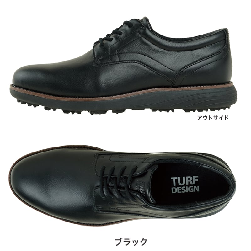 朝日ゴルフ ターフデザイン TURFDESIGN スパイクレスシューズ ビジゴル