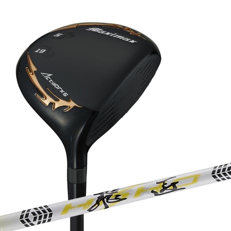 ゴルフ クラブ フェアウェイウッド 3W 5W ワークスゴルフ マキシマックスブラックシリーズII 飛匠シャフト仕様
