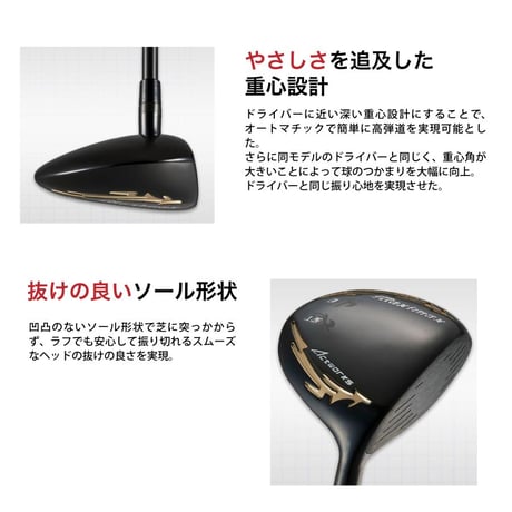 ゴルフ クラブ フェアウェイウッド 3W 5W ワークスゴルフ マキシマックスブラックシリーズII Diamana for DRACONシャフト仕様
