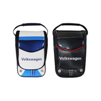 ゴルフ　バッグ　シューズケース　VOLKSWAGEN　ホワイト　ブラック　　vwbb-2472