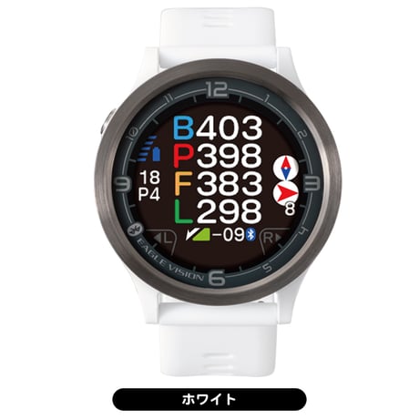 ゴルフ 計測器 イーグルビジョン ウォッチ エース プロ pro gps距離計 腕時計型 EV-933 watch ACE ホワイト ブラック