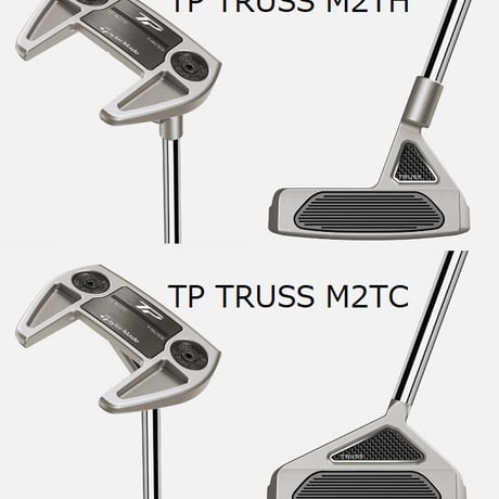 テーラーメイド TP TRUSS('23)  パター 【 TaylorMade 】 ゴルフパター