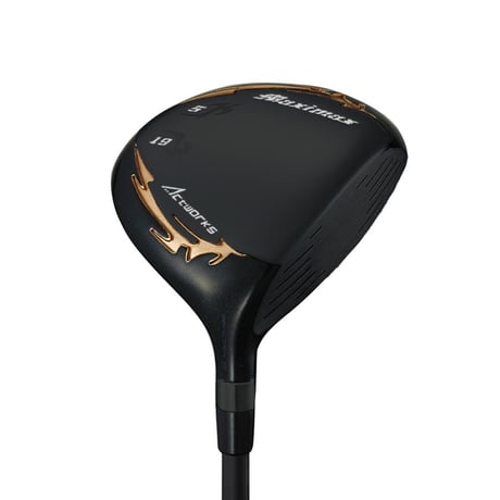ゴルフ クラブ フェアウェイウッド 3W 5W ワークスゴルフ マキシマックス ブラックシリーズII V-Spec α-4 標準シャフト仕様